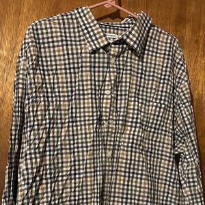 Men’s Jos A Bank Tailored Fit Long Sleeve Button Down Shirt Size 3XB